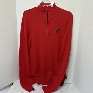 Sean John Men’s 1/4 Zip Long Sleeve Sweater Size Large